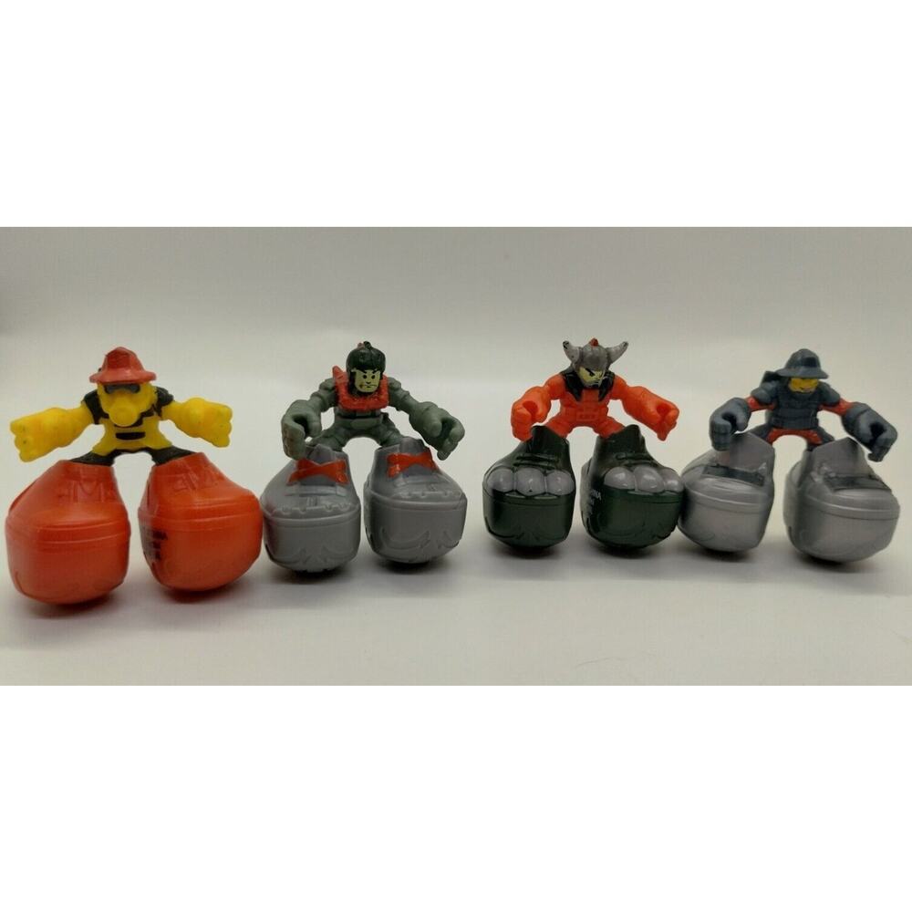 Mattel Matchbox Big Boots Action Figures Lot of 4 Big Feet